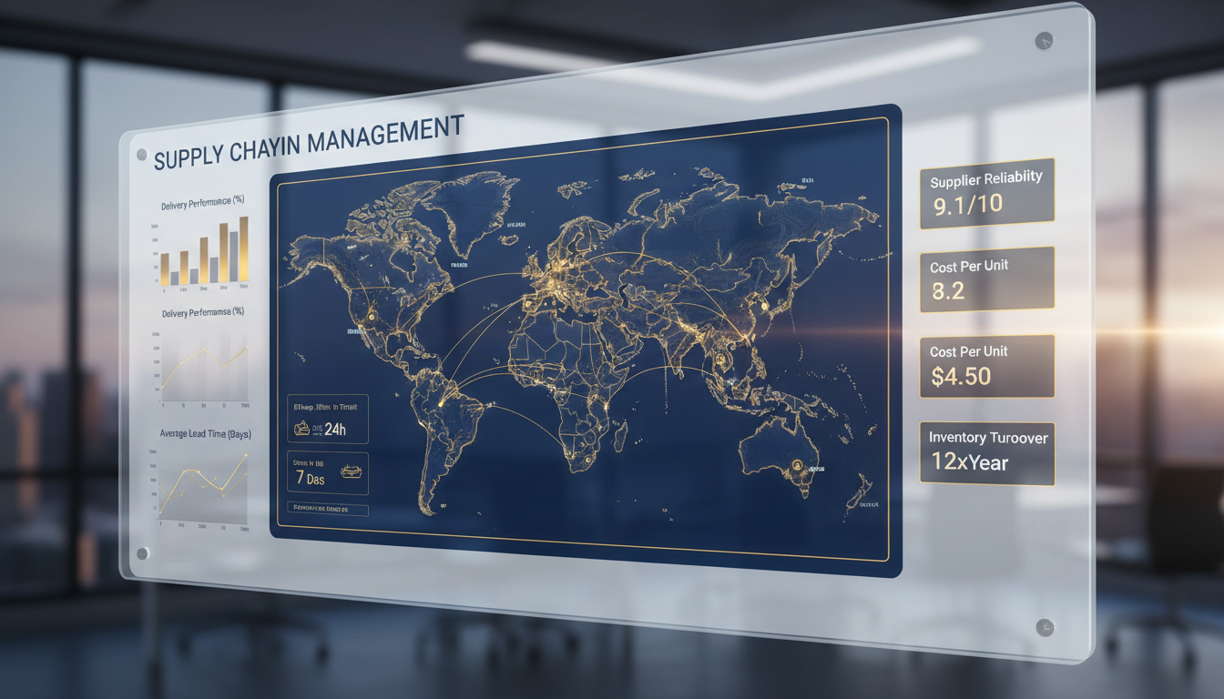 Supply Chain Tools Dashboard - InventoryVerse